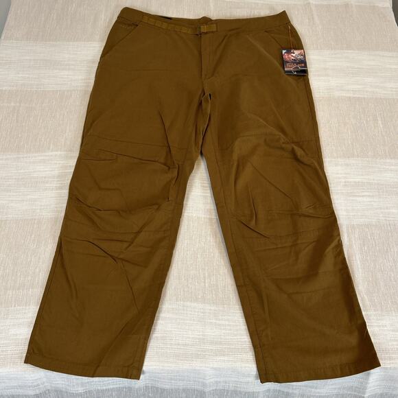 NWT Orvis Pants Men's Brown 42x30 Trout Bum Pants Technical Boundary Outdoor - Picture 1 of 7